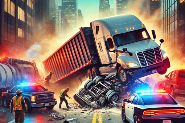 Tractor-Trailer, Garbage Truck, and Tanker Crashes