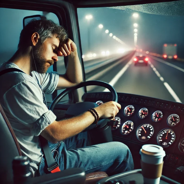 Truck driver fatigue