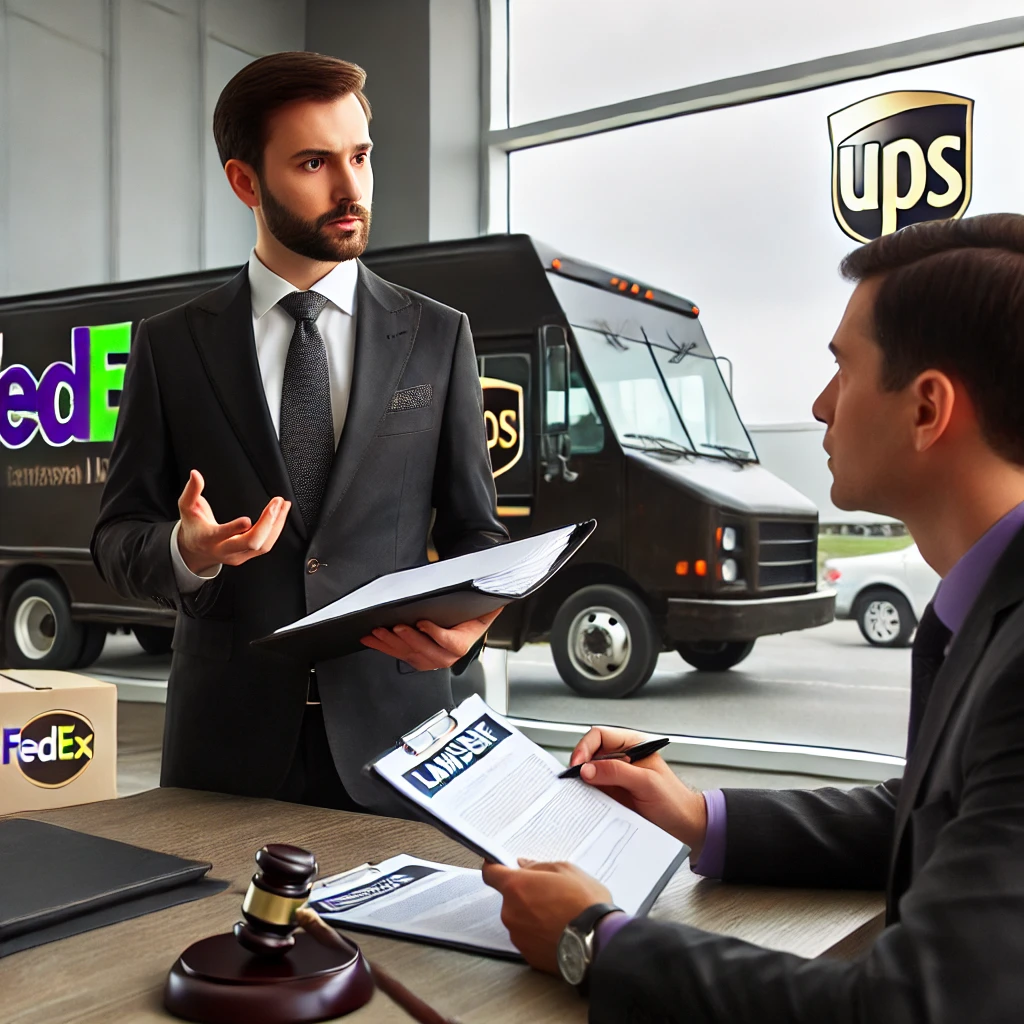 Sue FedEx or UPS