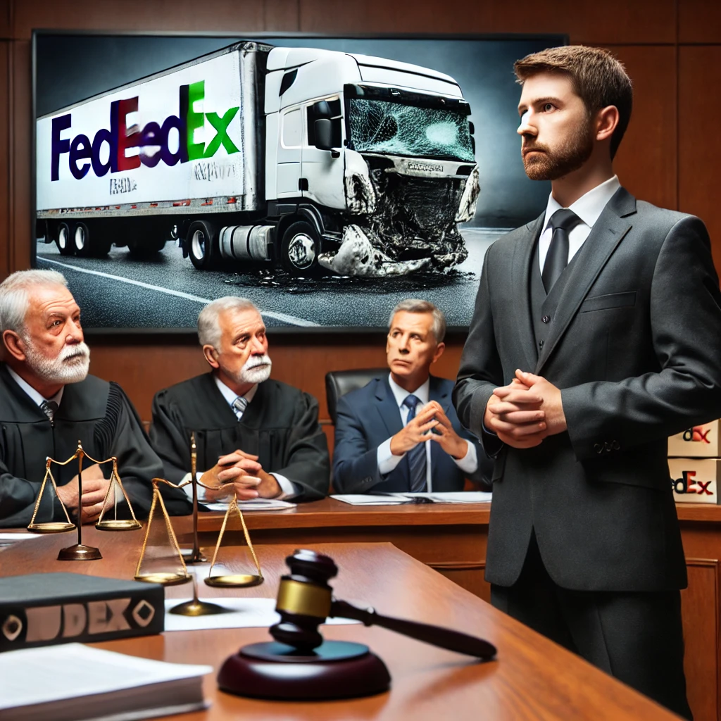 Sue FedEx or UPS